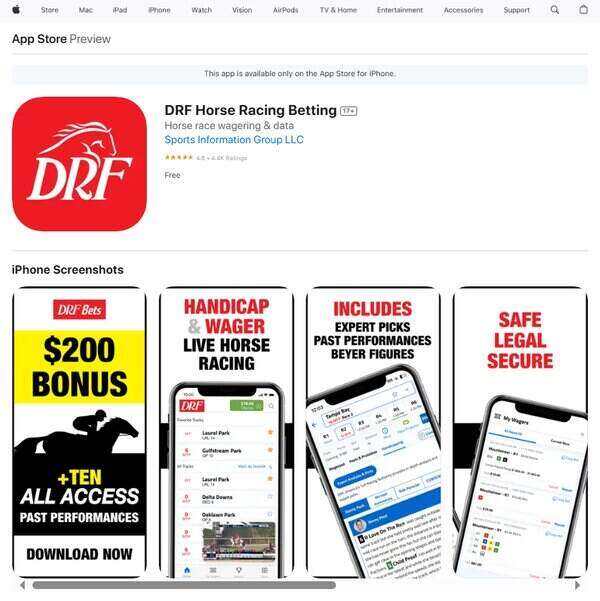 DRF AI Horse Racing Betting