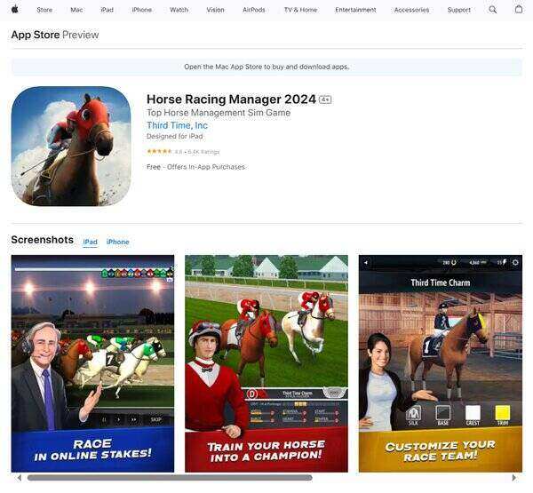 Horse Racing Manager