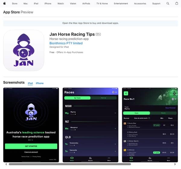 Jan AI Horse Racing Predictor