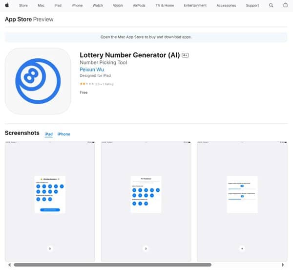 Lottery Number AI Generator