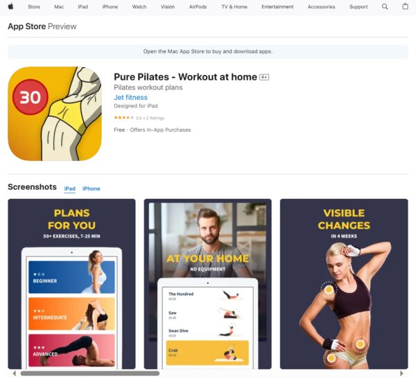 Pure Pilates Workout at Home