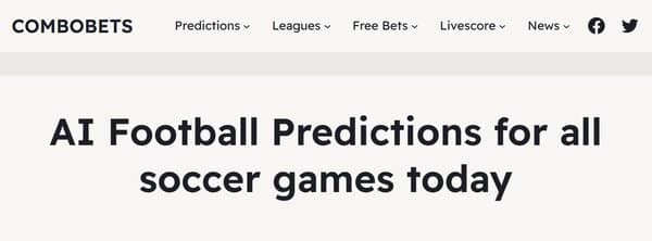 COMBOBETS AI Football Predictions