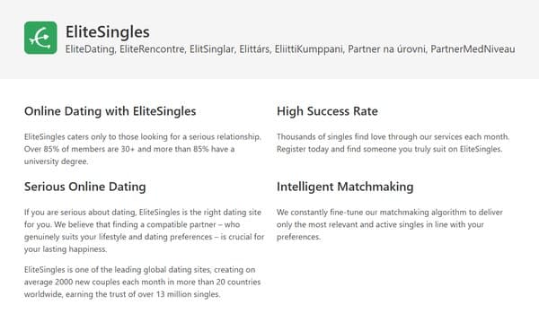 EliteSingles